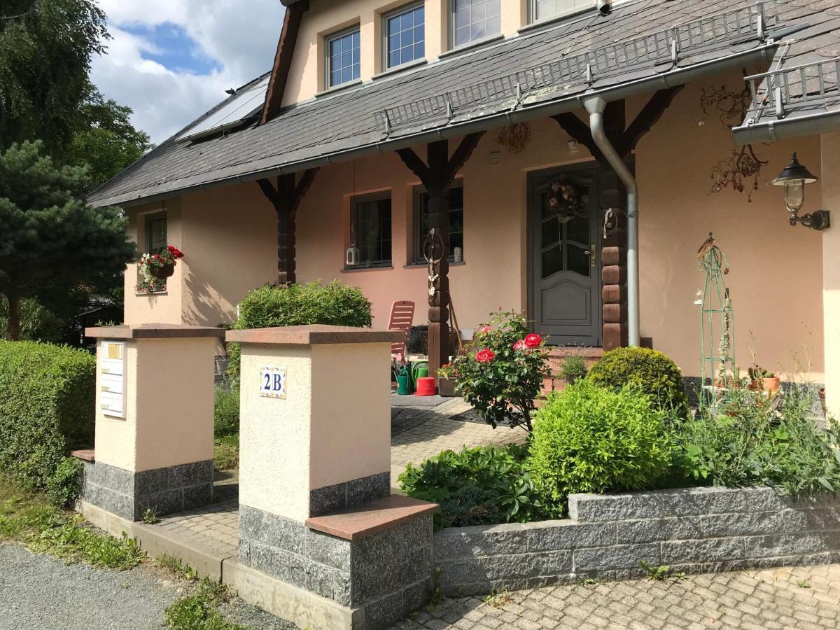 Ferienwohnung Pruefer グライツ エクステリア 写真